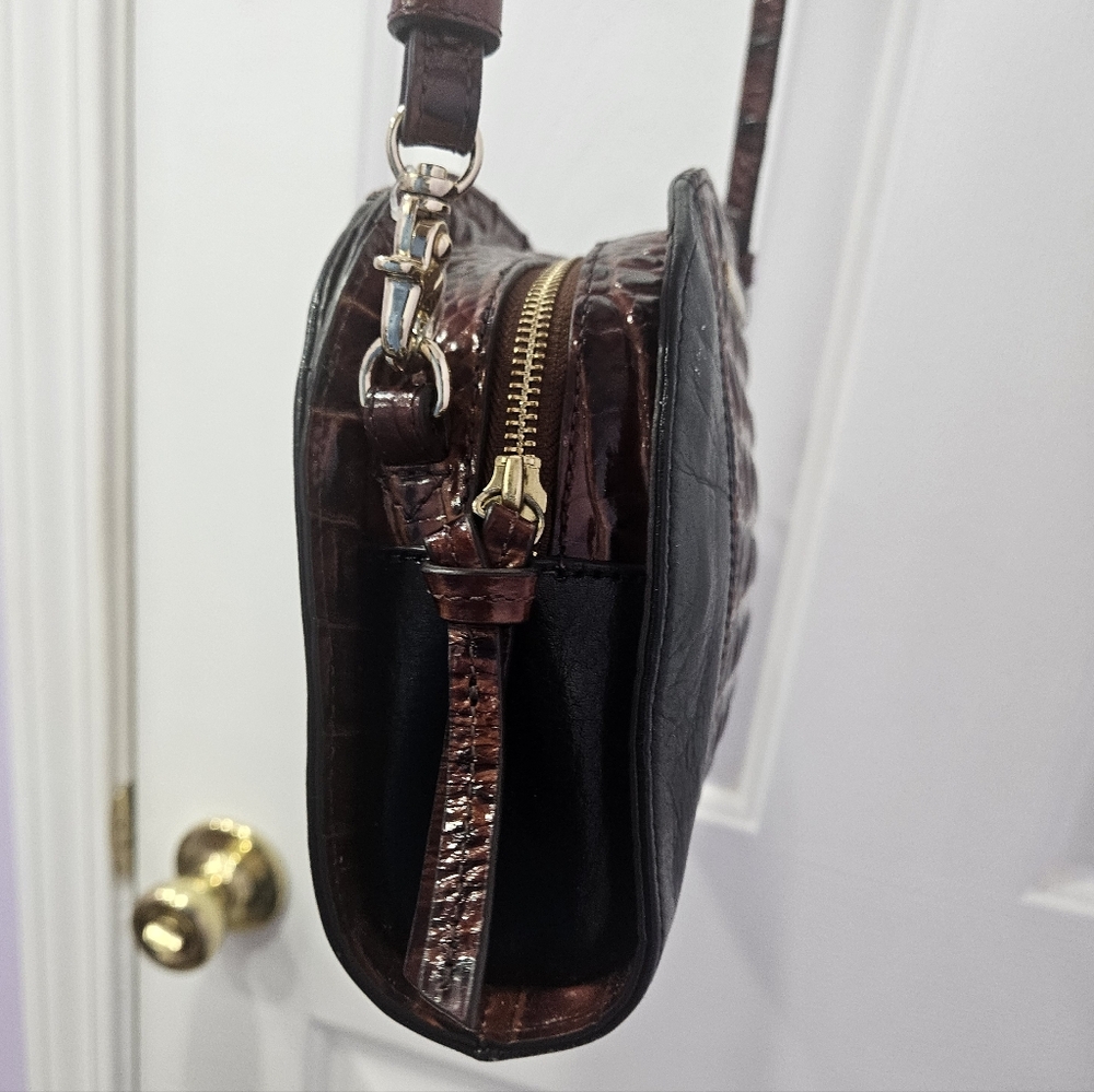 Brahmin Leah Melbourne Crossbody Bag - EUC - Picture 9 of 12